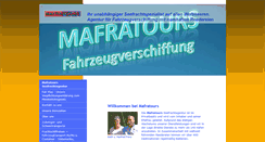 Desktop Screenshot of mafratours.eu